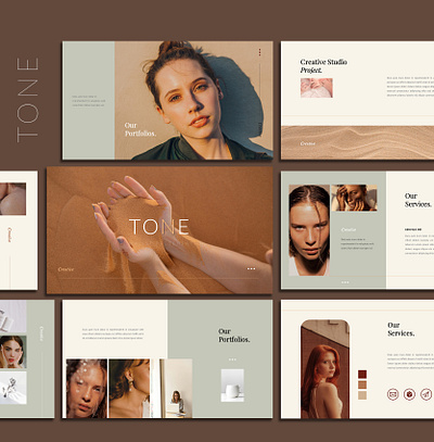 Presentation Template beauty template