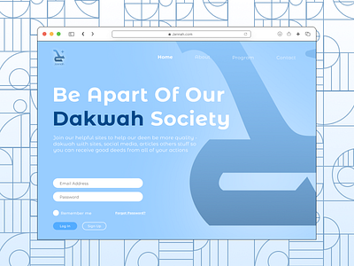 Jannah - Islam Dakwah Site branding dakwah design graphic design islam islam site logo social tauhid ui website website design