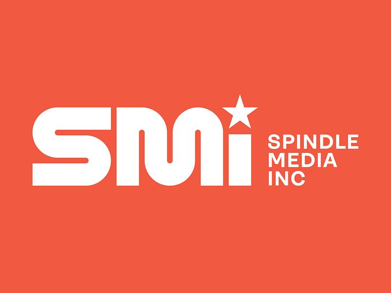 Spindlemedia — concept brand identity branding lettering logo logotype software star tax taxes texas typography