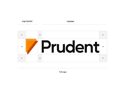 Prudent - Finance Logo Design brand branding company design finance graphic design logo logo design