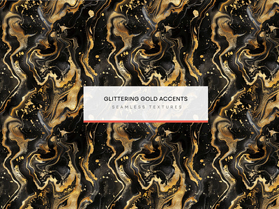 Glittering gold accents, Seamless Textures 300 DPI, 4K black and gold marble texture black and gold pattern glittering gold accents hyper detailed marble tile realistic high resolution design shiny gold veins sparkling marble pattern