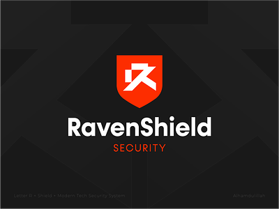 RavenShield Security - Letter R Logo, Security Letter Logo 3d letter r logo cctv logo cool letter r logos futuristic graphics design near me initial r logo letter r gaming logo local graphic designers near me logo designer near me private security logo r letter logo r monogram logo r shield logo rimongraphics security letter logo security logo shield letter logo wordmark