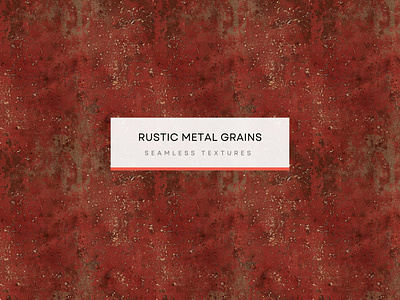 Rustic Metal Grains, Seamless Textures 300 DPI, 4K flat vector illustration metal texture red dust particles rough texture rusty rusty red grainy texture vintage texture weathered texture