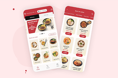 Chowking Food Delivery App - DeviceBee app company uae app development dubai chowking app devicebee food app development food delivery app food ordering app