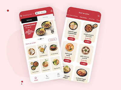 Chowking Food Delivery App - DeviceBee app company uae app development dubai chowking app devicebee food app development food delivery app food ordering app