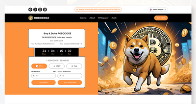 Doge20 Coin Tailwind CSS Website Template crypto crypto currency crypto web template css digital currency doge coin doge20 meme coin doge20 web template doge20coin forex html html5 meme coin landing page responsive tailwind tailwind template tailwind web template web template website template