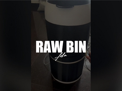 Raw Bin film circulareconomy ecofriendlybins environmentaldesign greentech plasticfreefuture recyclebindesign reducereuserecycle sustainabledesign upcycledbins wastemanagement