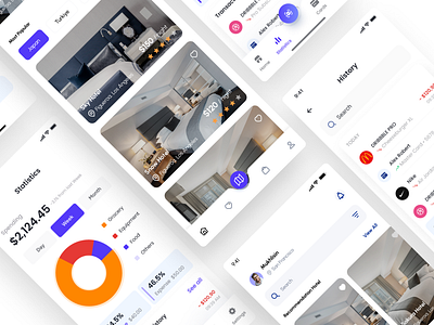 Hotel Finder App app appdesign branding design hotelfinder ui uiux userexperience ux uxdesign