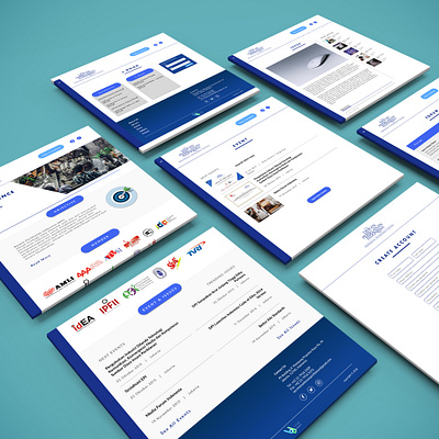 Landing Page Web Design - Dewan Periklanan Indonesia design ui ux