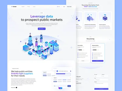 Sonaar landing page light mode 3d ai design flat graphic design home il illustration landing layo light page saas studio ui ux website