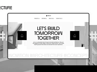Garchi - Architecture Landing Page