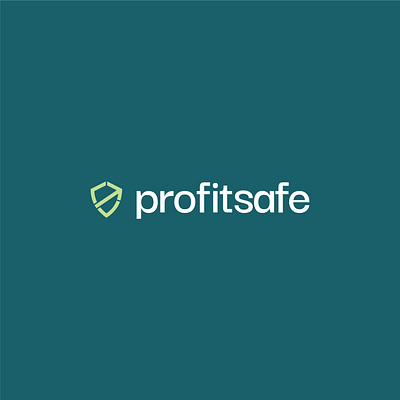 Profitsafe logo app bot branding crypto design graphic design illustration logo profit security shield trading typography ui ux vector