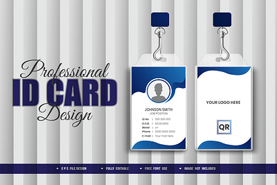 I will design id badge employee card student card name card animation badge badges branding business card card card design employee card graphic design id badge id badges identity identity card lanyard logo motion graphics name card stationary student card ui