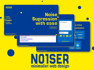 NO1SER (concept) - web design branding designing logos minimalist web template ui ux web design web designing web development web ui web ux website website brand website design