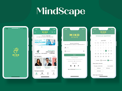 🧠 MindScape App branding design desktop application digital design graphic design icon illustration logo mobile app typography ui ui graphics user experience user experience design user interface design ux ux ui vector visual communication web application