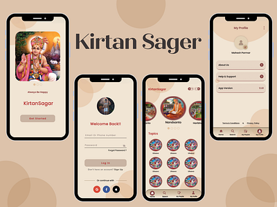 🎼 Kirtan Sager 3d animation branding digital design graphic design logo motion graphics ui ui graphics user experience user experience design user interface design ux ui web application web design