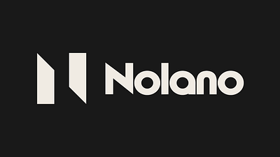 Nolano - Logo Animation 2d after effects animated logo animation design graphic design logo logo animation motion design motion graphics