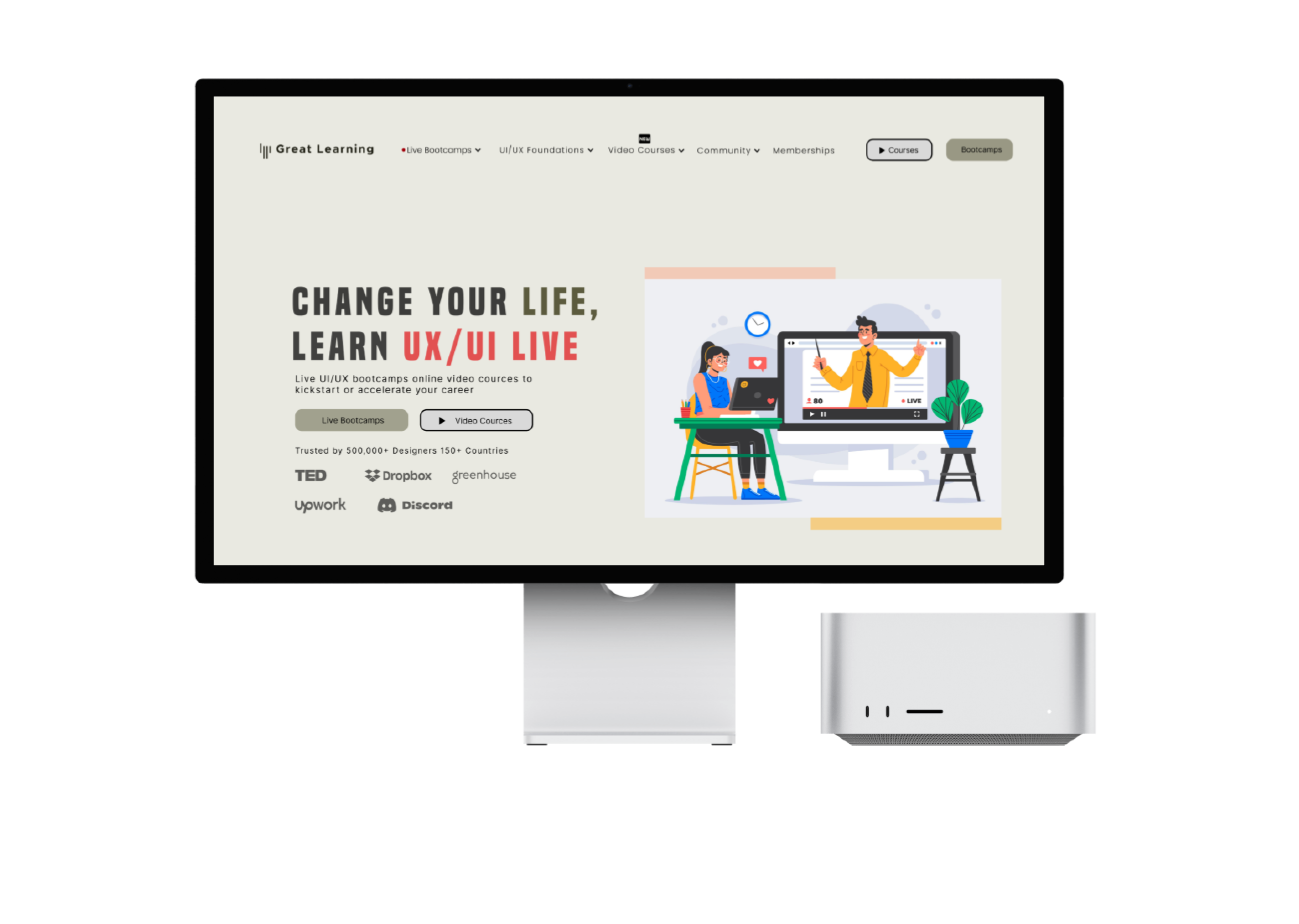 Web flow design/UI Design 3d branding logo ui