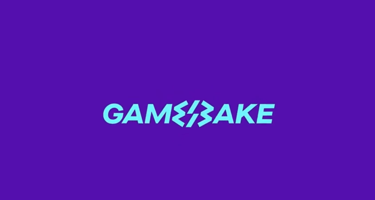 GAMEBAKE Logo Animation 3d 3d animation animation brand identity branding logo logo animation logo animations logo design logo designer motion design motion graphics simple animation