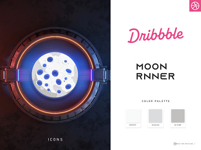 MOON ICON LOGO DESIGN astronaut logo awesome logo business logo circle logo creative logo dribbble logo eclipse logo logo minimalist logo modern logo moon cake logo moon graphics moon light logo moon logo moon shine logo symbol logo