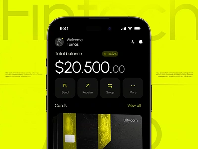 Ultra - Neobank app | Banking App concept bank app banking app banking mobile app banking mobile app design finance app finance mobile app finance mobile app design fintech app fintech design fintech mobie app fintech mobile app design motion graphics neobank neobank app neobank mobile app neobank mobile app design product design wallet app wallet mobile app wallet mobile app design