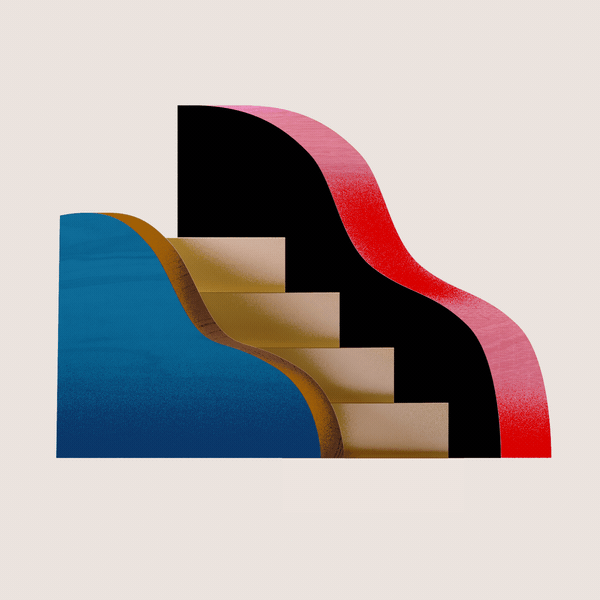 Stairs animation gif graphic design loop loop animation motion motion design motion graphics