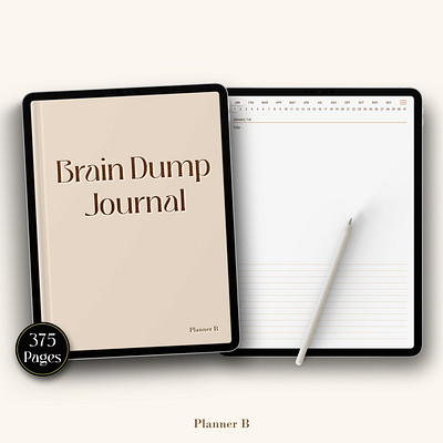 Brain dump journal brain dump journal braindump digital journal digital planner goodnotes journal goodnotes planner ipad journal ipad planner mental health