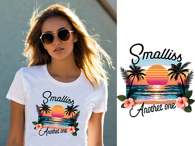 Summer t shirt design 3d beachtshirt beachtshirtdesign branding cattshirt design graphic design logo motion graphics outdoor t shirt summer t shirt summertshirt tshirt tshirtdesign ui