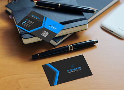 Blue Lor Brand Business Card adobe photoshop adobeillustrator ajking ajkingnwl ajnwl business card canva design designer graphic design illustration logo professional business card ui