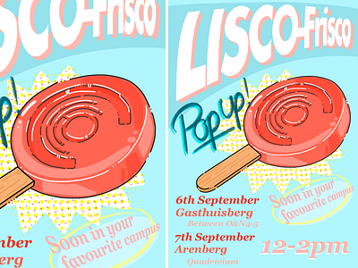 LISCO-Frisco event '23 branding design graphic design illustration research university