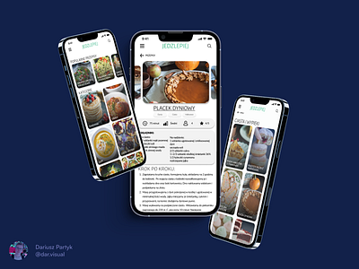 Pumpkin Pie Recipe Page - UI Design - Idź Pan w UI #20 appdesign branding challange figma pumpkin recipe recipe app ui uidesign ux
