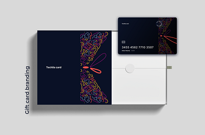 Gift Card Design branding design graphic design identity illustrator minimal ui ux