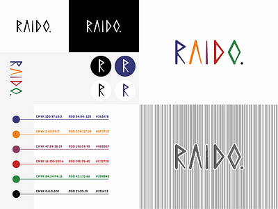 Raido branding clear emblem identity kerning laconic lettering logo logotype mark minimalist operator sign symbol tour typography visual