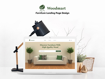 Furniture Product E-commerce Website Design animation branding business chair e commerce furniture go viral graphic design groww logo motion graphics sofa table ui