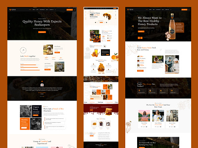 "🐝 Introducing Apinae: Your Go-To WordPress Theme for Beekeepin honey shop honey shop theme web design web development wordpress theme