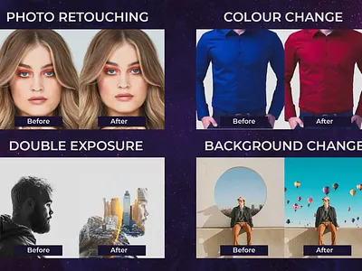 Photoshop Service Examples adobe photoshop bildbearbeitung editing graphic design photo editing photoshop