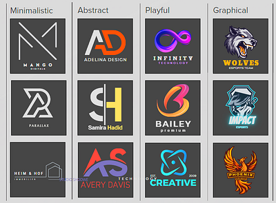 Logo Examples adobe graphic design indesign logo logo design logodesign photoshop