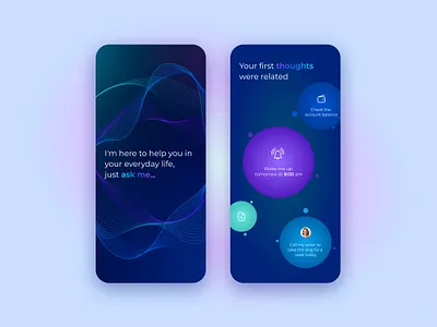 AI agent UI app colors design experience ui ux