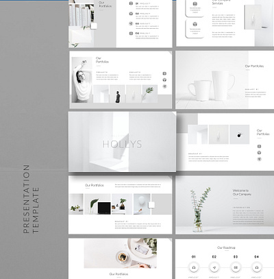 Presentation Template portfolio template