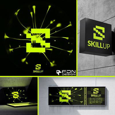 Skillup Logo and Branding by FDN DESIGN brand design branding design graphic design hire me logo logo design logomark
