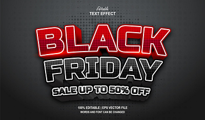 Text Effect Black Friday 3d text effect black friday cyber monday font effect marketing text effect