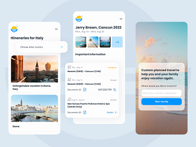 Travelsment — Travel Application Design app bachoodesign booking branding design interface ios mobile product design screen travel ui