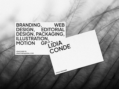 lidiaconde.es | Business Card branding business card design diseño gráfico diseño visual graphic design graphic designer illustration layout logo design logo designer minimalism poster stationery typography vector visual design visual designer web design web designer