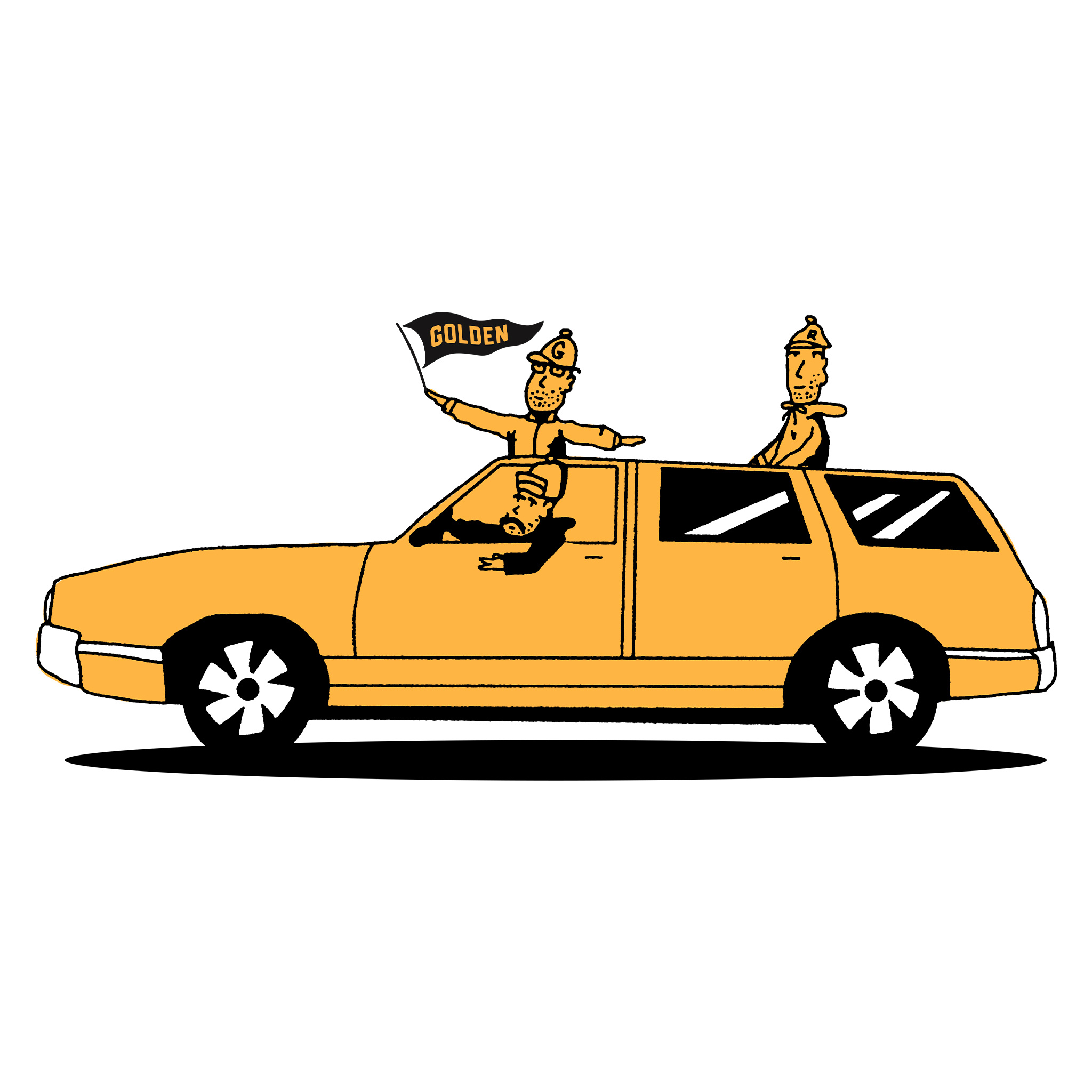 Golden Supply T-shirt design apparel athletics branding car colors design draw grunge hand drawn illustration logo minimal pennant print retro screen print simple sports typography vintage