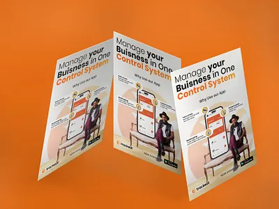 Trackeet Brand flyer design graphic design