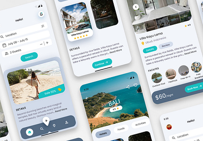 Hotel Booking Mobile App apartment app booking mobile design hotel hotel app hotel book hotel booking app hotel booking mobile app mobile mobile app resort room booking travel travel app ui ux vacation