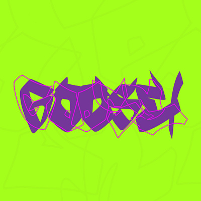 Goose design digital art digital graffiti digital lettering fresco graffiti graphic design graphic designer lettering