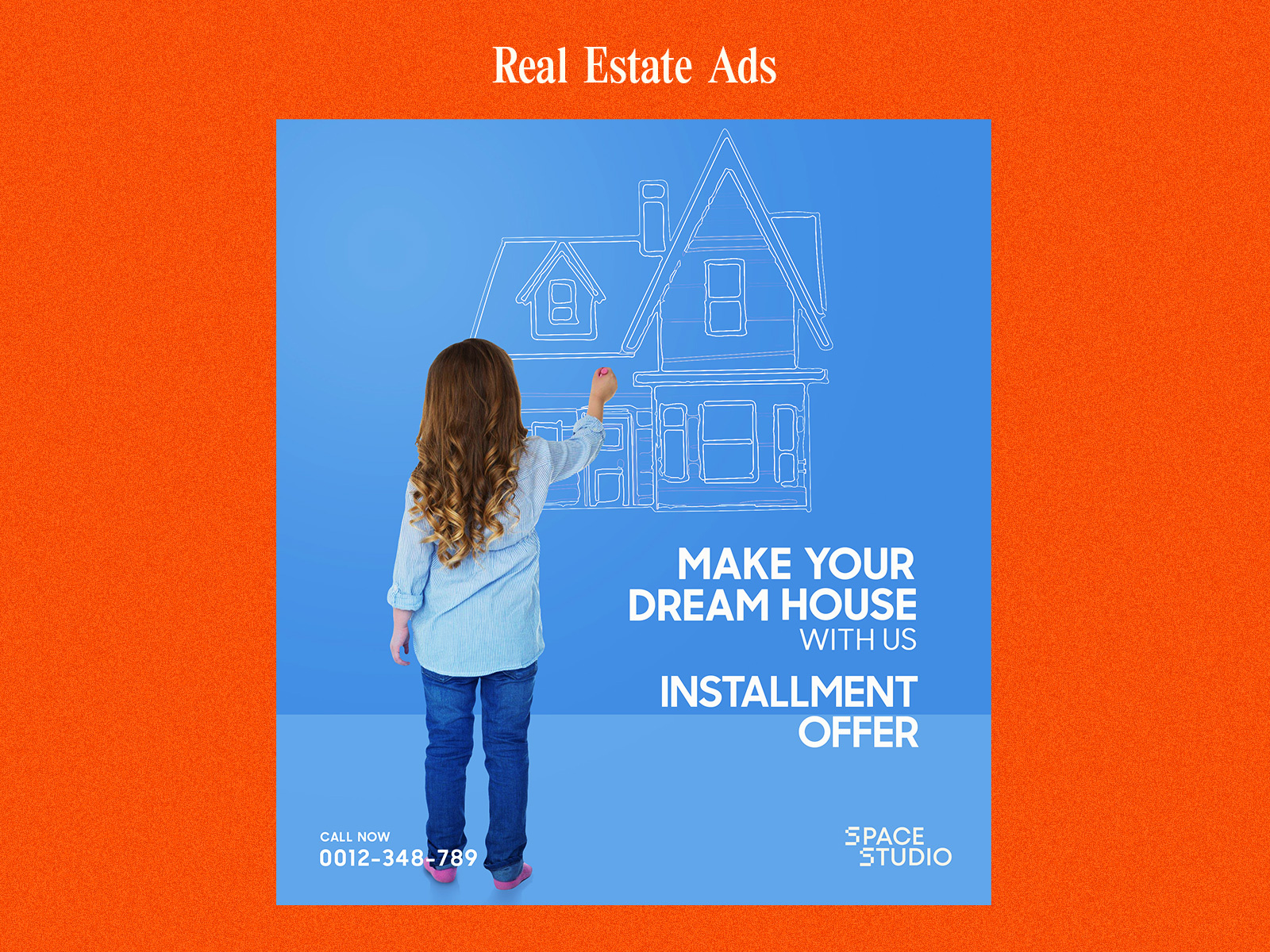 Real estate social media banner, Creative design. ad design ads design advertising branding facebook google ads hero banner instagram instagram post design landing page minimal real estate social media social media template ui web banner web page web slider