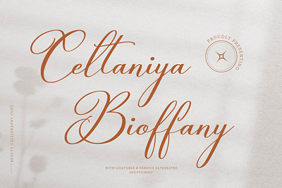 Celtaniya Bioffany | Calligraphy Script beauty calligraphy script font elegant elegant fonts luxury font minimalist font watermark font wedding font