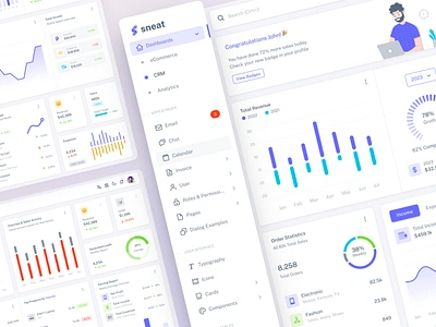 Analytics Dashboard admin admin dashboard analytics analytics dashboard analytics dashboard figma card chart clean crm dashboard dashboard chart dashboard layout dashboard widget ecommerce layout logistics minimal uikit vertical menu widget